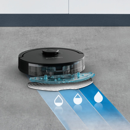 Aspirator robot Rowenta X-Plorer Serie 275 RR8865E0, putere 8.000 Pa, 120 minute, 4 trepte putere, management harti, statie de incarcare, recipient praf 0.3 L, laser LiDAR 360°, perie anti-incalcire,  [3]