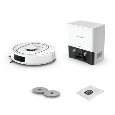 Aspirator robot Rowenta X-Plorer Serie 380+ RR89U7E0, putere 8.000 Pa, 120 minute, 4 trepte putere, management harti, statie de incarcare cu golire automata, recipient praf 0.22 L, laser LiDAR 360°, p [9]