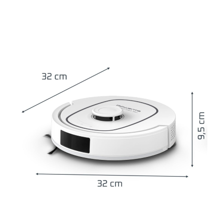 Aspirator robot Rowenta X-Plorer Serie 380+ RR89U7E0, putere 8.000 Pa, 120 minute, 4 trepte putere, management harti, statie de incarcare cu golire automata, recipient praf 0.22 L, laser LiDAR 360°, p [12]