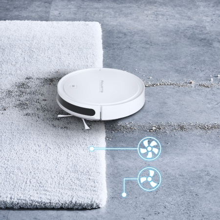 Aspirator robot Rowenta X-Plorer Serie 50 RR7387WH, 33W, recipient 0.4L, 3 functii de curatare, Wi-Fi, sistem Aqua Force, alb [10]