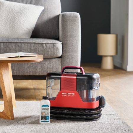 Aspirator tapiterie Rowenta Clean IT Hot & Cold IN7020F0 & Detergent pentru aspirator cu spalare Rowenta XD5320F0 pentru textile, covoare si pete animale de companie [6]