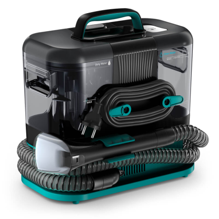 Aspirator tapiterie Rowenta Clean IT IN5020F0, 750W, rezervor apa & detergent 2.3L, rezervor apa murdara 1.5L, perii 8/15 cm, accesoriu spatii inguste & incaltaminte, auto clean, detergent inclus, neg [2]