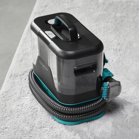 Aspirator tapiterie Rowenta Clean IT IN5020F0, 750W, rezervor apa & detergent 2.3L, rezervor apa murdara 1.5L, perii 8/15 cm, accesoriu spatii inguste & incaltaminte, auto clean, detergent inclus, neg [15]
