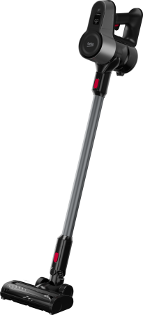 Aspiratoare - Aspirator vertical 2 in 1 Beko VRT74225VI ErgoClean® Pro, 25.2 V, pana la 45 min, capacitate 0.55 l, PerformCyclone®, Filtru Hepa 10, ecran LED, negru