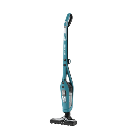 Aspirator vertical 2 în 1 Dual Force Cyclonic Rowenta RH6751WO, 2 viteze, autonomie max 75 min, Recipient 0.6 L, albastru/negru [2]