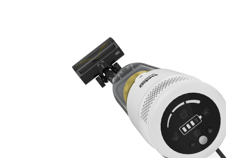 Aspirator Vertical 2in1 BEKO PowerClean VRT76325VW, 0.5l, 25.2V, Autonomie max 60 min, Alb-Negru [5]