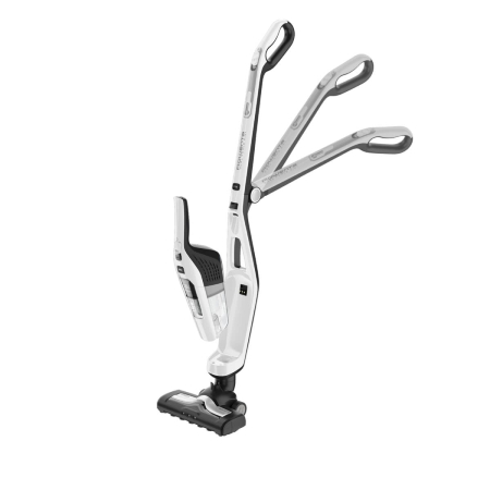Aspirator vertical 2in1 Dual Force Rowenta RH6737WH, 100W, 18V, autonomie 45 min, 2 viteze, recipient 0.6L, pliabil, alb [5]