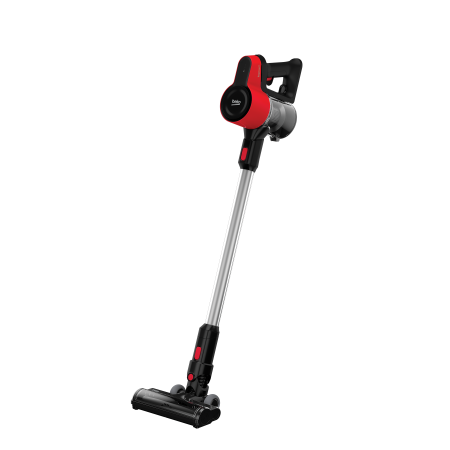 Aspirator Vertical BEKO ErgoClean VRT50121VR, 0.55l, 21.6V, Autonomie Maxima 45 min, Rosu [0]