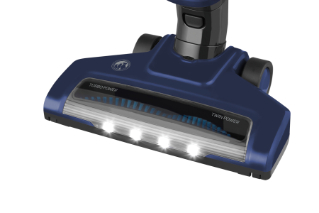 Aspirator vertical Beko VRT61821VD, 21.6 V, Li-Ion, 0.5 L, autonomie 70 min, filtru Hepa, Multifunctional, Perie pentru parul de animale, Albastru [6]