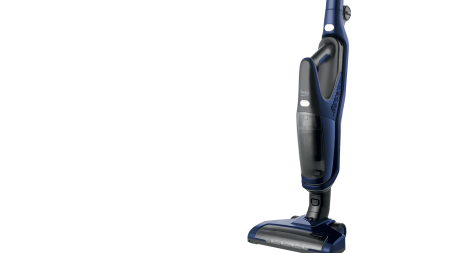 Aspirator vertical Beko VRT61821VD, 21.6 V, Li-Ion, 0.5 L, autonomie 70 min, filtru Hepa, Multifunctional, Perie pentru parul de animale, Albastru [4]