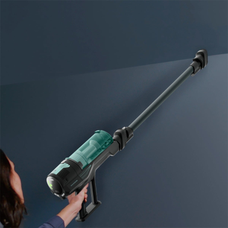 Aspirator vertical fara fir Rowenta X-Force 8.80 RH1831E0, 250 W, 100 air watts, autonomie de pana la 45 minute, iluminare LED, sistem Digital Control, greutate redusa, filtrare pana la 99%, verde & n [1]