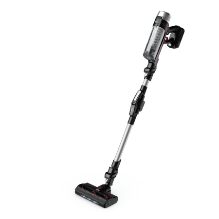 Aspirator vertical fara fir Rowenta X-Force Flex 9.60 Allergy RH2036WO, 250W, 100 air watts, 3 trepte de putere, functie boost, perie cu iluminare LED, autonomie pana la 45 minute, Negru & Gri [7]