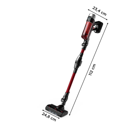 Aspirator vertical fara fir Rowenta X-Force Flex 9.60 Animal Care RH2079WO, 250W, putere de aspirare 100 air watts, autonomie 45 min, 3 trepte de putere, capacitate recipient praf 0.44L, tub flexibil, [11]
