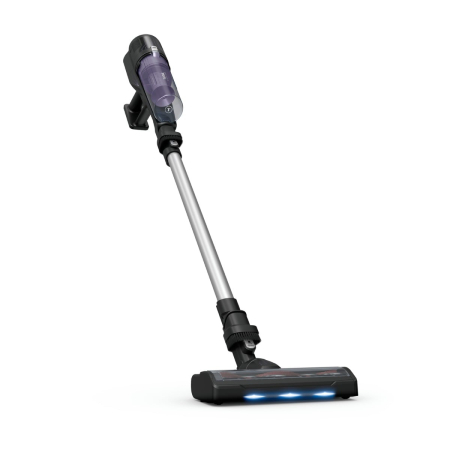 Aspirator vertical fara fir Rowenta X-Pert 5.80 RH5A31E0, 150 W, autonomie de pana la 40 minute, iluminare LED, sistem Digital Control, greutate redusa, filtrare pana la 99%, violet & argintiu [11]