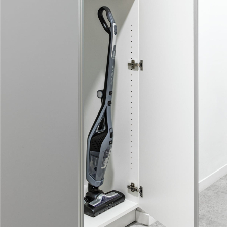 Aspirator vertical Rowenta Dual Force 2 in 1 RH6756WO, 48W, 21.6V, 0.6L, autonomie 45 min, perie de aspirare rotativa, Gri [12]