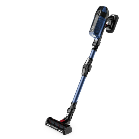 Aspirator vertical Rowenta X-Force Flex 12.60 Aqua RH98C0WO, 320 W, 0.9 l, Autonomie 45 minute, mop Aqua, Albastru/Negru [15]
