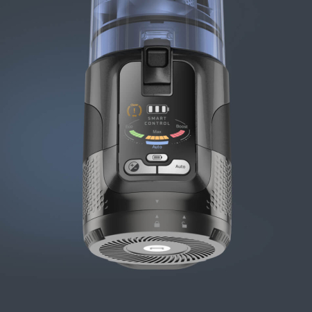 Aspirator vertical Rowenta X-Force Flex 12.60 NEO RH9LC1WO cu mop, 380W, autonomie 60 min, panou de control, recipient praf 0.65L, albastru & negru [10]