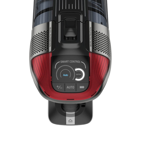 Aspirator vertical Rowenta X-Force Flex 12.60 RH98A7WO, 320W, 25.2V, capacitate praf 0.9L, autonomie 45 minute, perie animal turbo, gri & rosu [13]