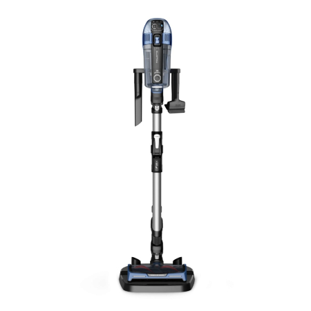 Aspirator vertical Rowenta X-Force Flex 14.6 Aqua RH99C3WO, 480 W, 200 AW, autonomie 70 minute, functie Boost, tub flexibil, iluminare LED, ajustare automata a puterii, sistem Aqua, gri & albastru [9]