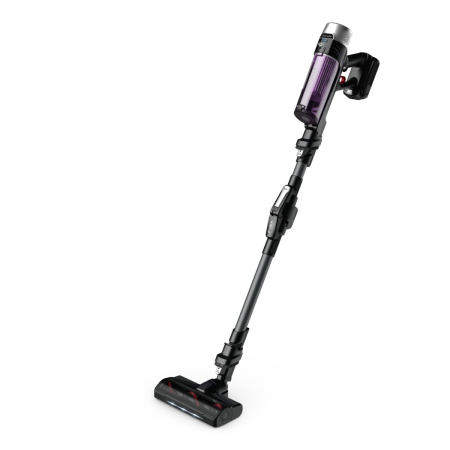 Aspirator vertical Rowenta X-FORCE FLEX 9.60 Allergy, RH2038WO, 200W, putere de aspirare 100 air watts,  autonomie pana la 45 minute, Negru/Violet [14]