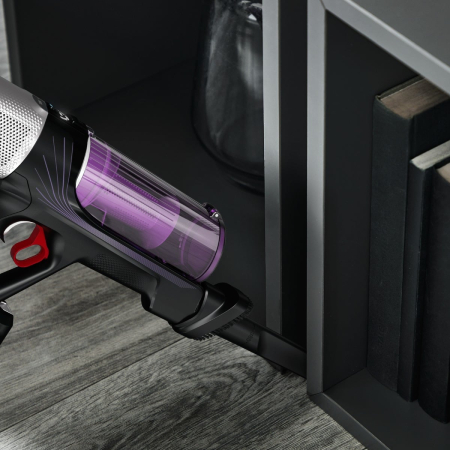 Aspirator vertical Rowenta X-FORCE FLEX 9.60 Allergy, RH2038WO, 200W, putere de aspirare 100 air watts,  autonomie pana la 45 minute, Negru/Violet [3]