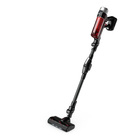 Aspirator vertical Rowenta X-Force Flex 9.60 Animal Care RH2078WO, 100 air watts, 200 W, Tub Flex, Smart Control Display, autonomie de 45 minute, Rosu/negru [4]