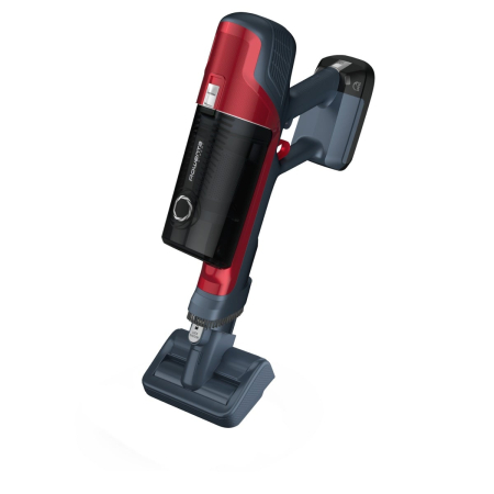 Aspirator vertical Rowenta X-Pert 6.60 Animal Care RH6878WO, 100W, 18V, autonomie 45 min, filtrare 94%, perie cu iluminare LED, recipient praf 0.55 L, accesorii animal care, functie boost, rosu & gri [6]