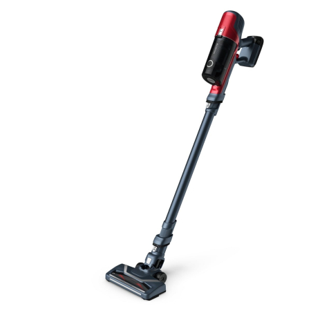 Aspirator vertical Rowenta X-Pert 6.60 Animal Care RH6878WO, 100W, 18V, autonomie 45 min, filtrare 94%, perie cu iluminare LED, recipient praf 0.55 L, accesorii animal care, functie boost, rosu & gri [2]