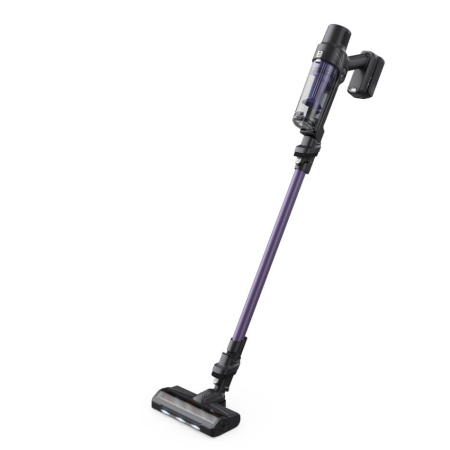 Aspirator vertical Rowenta X-Pert 7.60 RH6A31WO, 140 W, autonomie pana la 45 minute, perie cu iluminare LED, statie de incarcare cu suport accesorii, violet & negru [1]