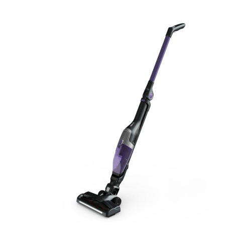 Aspirator vertical Rowenta X-TREM Compact 2 in 1 RH1238WO, 145W, tehnologie Flex, autonomie 40 minute, timp incarcare 4h, cap de aspirare, iluminare LED, recipient praf 0.4L, violet / negru [2]