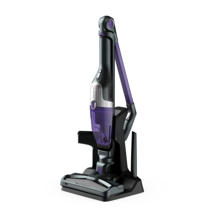 Aspirator vertical Rowenta X-TREM Compact 2 in 1 RH1238WO, 145W, tehnologie Flex, autonomie 40 minute, timp incarcare 4h, cap de aspirare, iluminare LED, recipient praf 0.4L, violet / negru [4]