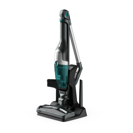 Aspirator vertical Rowenta X-Trem Compact 2 in 1 RH1239WO, 145W, autonomie 40 minute, filtrare 99%, Tehnologie Flex, recipient praf 0.4 L, verde & gri [3]