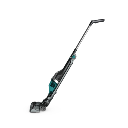 Aspirator vertical Rowenta X-Trem Compact 2 in 1 RH1239WO, 145W, autonomie 40 minute, filtrare 99%, Tehnologie Flex, recipient praf 0.4 L, verde & gri [2]