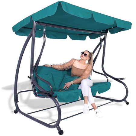 Balansoar leagan pat 3 persoane Sersimo Sardinia, 280kg [5]