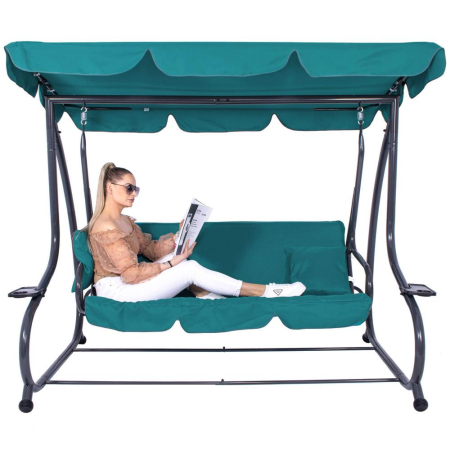 Balansoar leagan pat 3 persoane Sersimo Sardinia, 280kg [13]