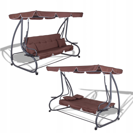 Balansoar leagan pat 4 persoane Sersimo Atena, GS4, greutate maxima 280kg [1]