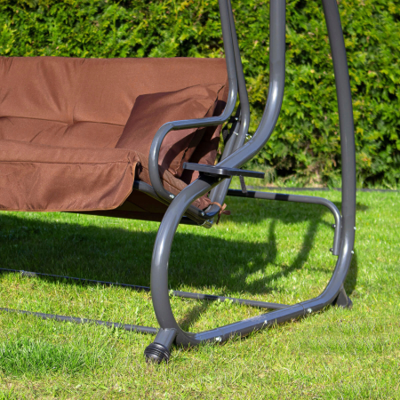 Balansoar leagan pat 4 persoane Sersimo Atena, GS4, greutate maxima 280kg [12]