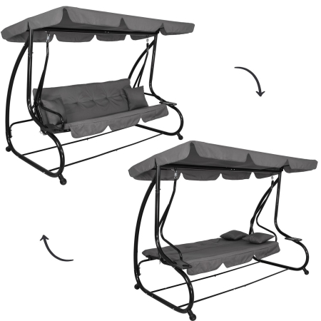 Balansoar leagan pat 4 persoane Sersimo Lisabona, GS3E, greutate maxima 280kg [9]