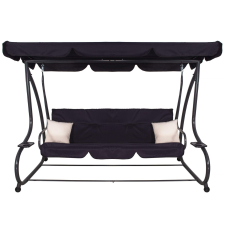 Gradina & balcon - Balansoar leagan pat 4 persoane Sersimo Madrid, GS16E, greutate maxima 280kg