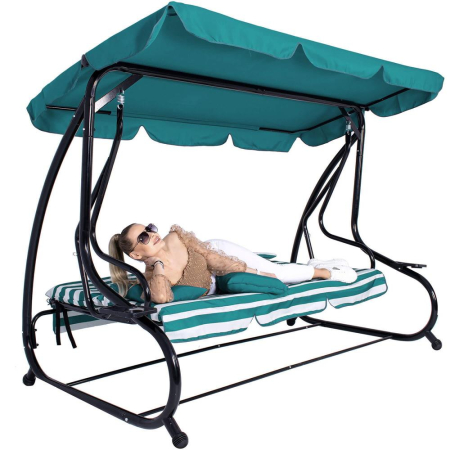 Balansoar leagan pat 4 persoane Sersimo Roma, sarcina 300kg [9]