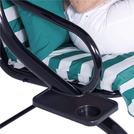 Balansoar leagan pat 4 persoane Sersimo Roma, sarcina 300kg [12]