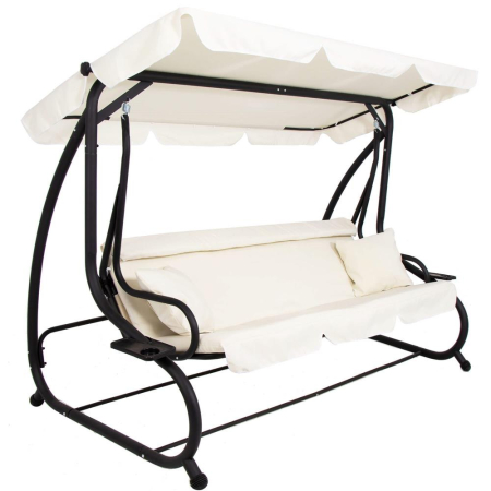 Balansoar leagan pat 4 persoane Tenerife, cu plasa anti-insecte, sarcina 320kg [2]