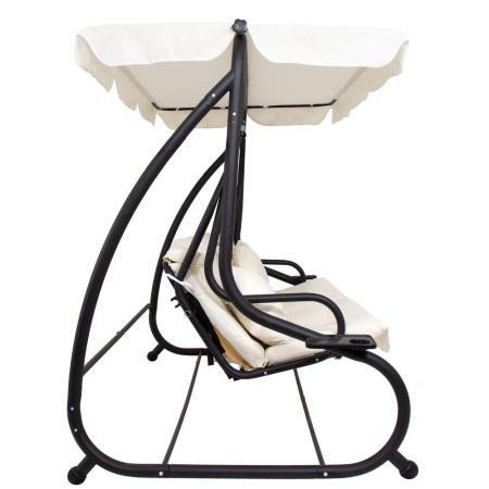 Balansoar leagan pat 4 persoane Tenerife, cu plasa anti-insecte, sarcina 320kg [10]