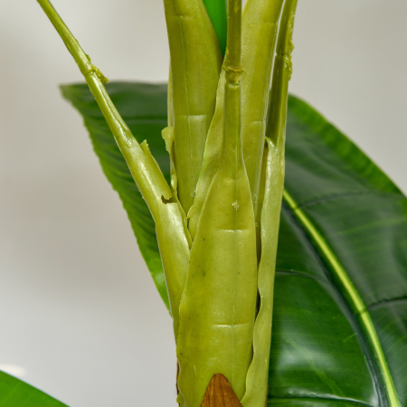  Bananier Planta in Ghiveci, Bananier Artificial, Planta Artificiala de Interior si Exterior, 150 cm [7]