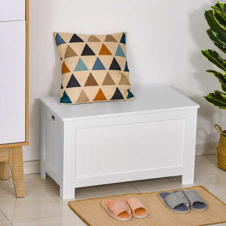  Banca de Depozitare din MDF Deschidere cu Blocare de siguranta 81x40x46cm [1]