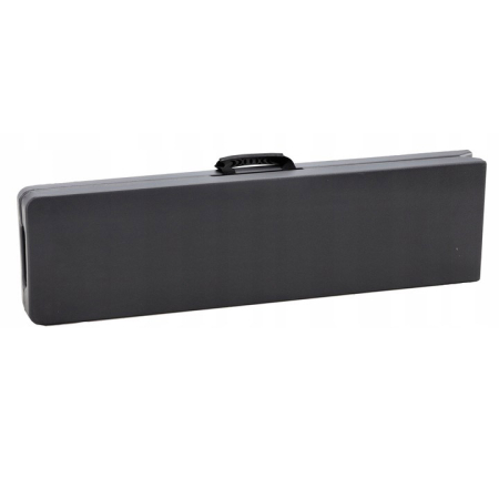 Banca pliabila pentru gradina sau catering, HDPDE, 180x25x43cm, negru [2]