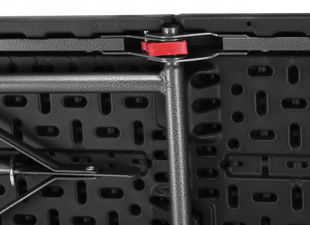 Banca pliabila pentru gradina sau catering, HDPDE, 180x28x43cm, negru [5]