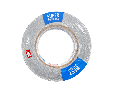 Unelte de vopsit si tencuit - Banda de tencuiala Scley *214*, extra puternica, 48 mm x 25 m