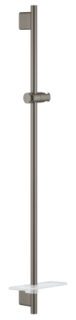 Baie - Bara de dus Grohe 26603AL0, Rainshower SmartActive, 900 mm, etajera, mat, grafit
