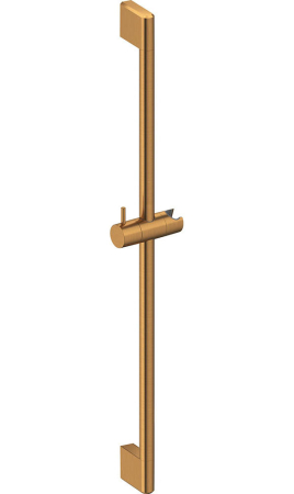 Accesorii baie - Bara dus Duravit UV0600004004, 700 mm, 70 mm, universal, suport dus reglabil, pe perete, metal, abs, Bronz